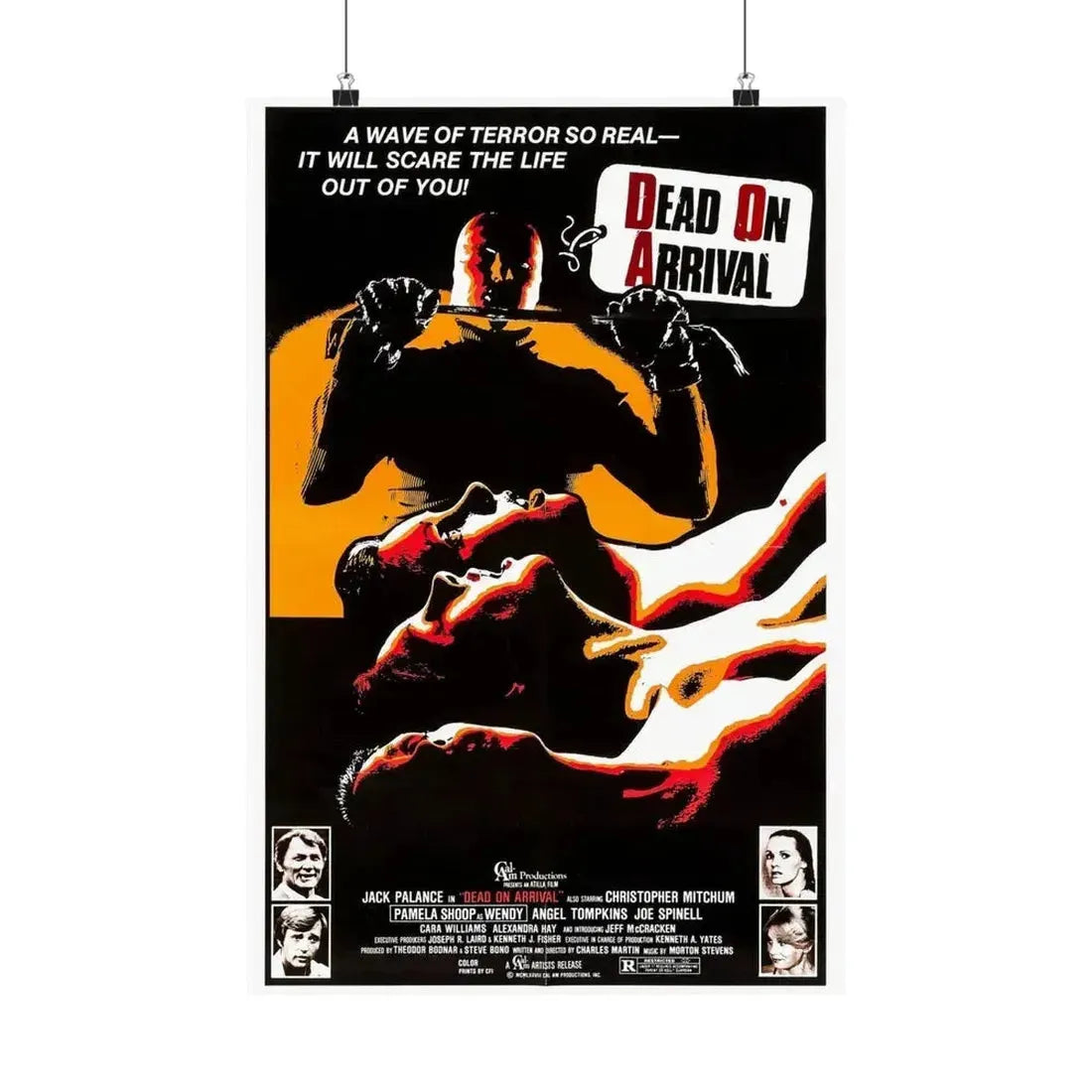 DEAD ON ARRIVAL (ONE MAN JURY) 1978 - Paper Movie Poster 16″ x 24″ Matte - The Sticker Space