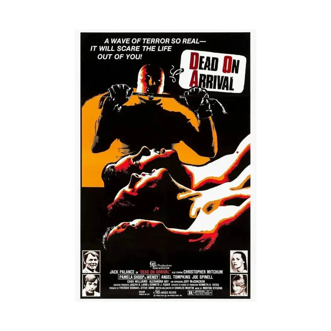 DEAD ON ARRIVAL (ONE MAN JURY) 1978 - Paper Movie Poster - The Sticker Space