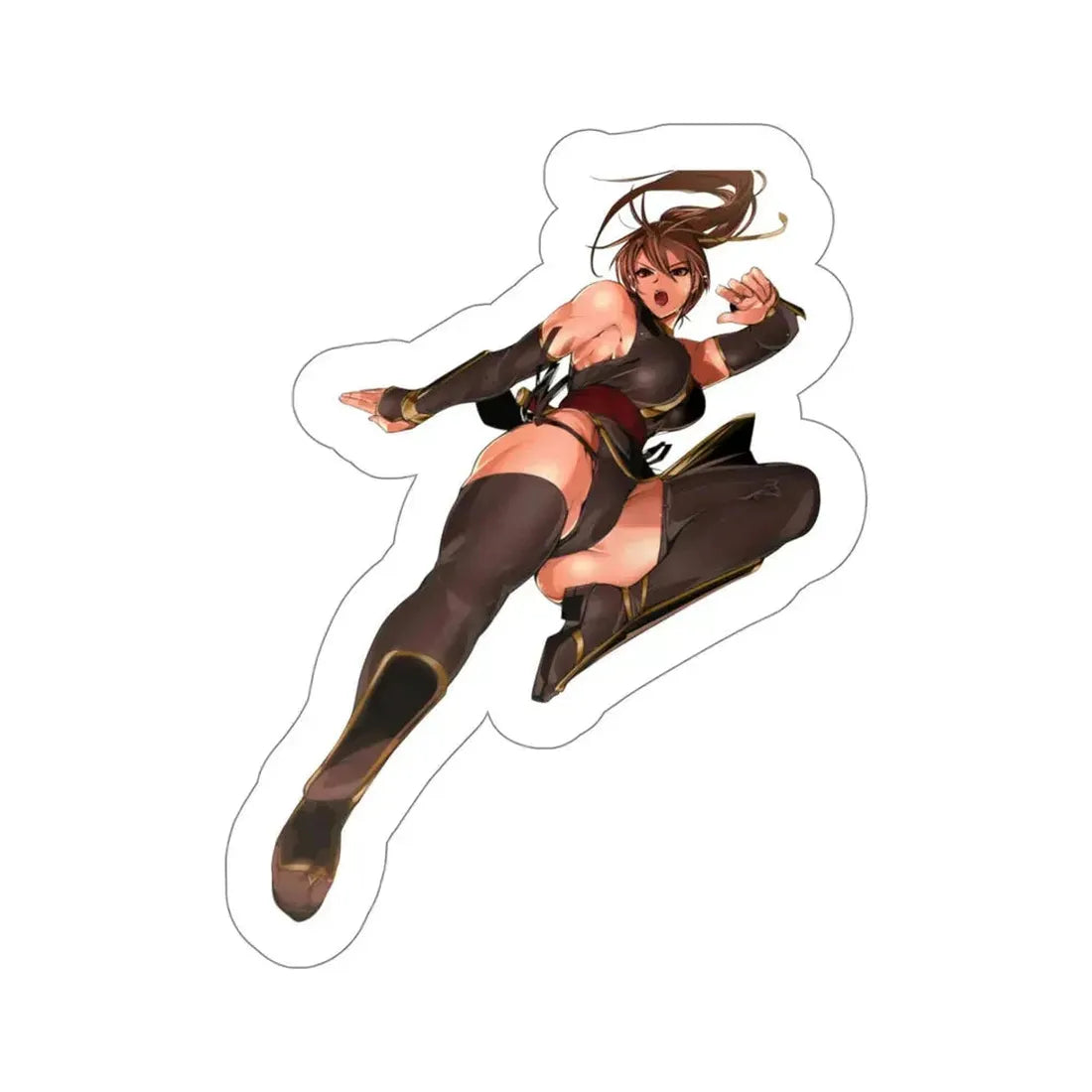 Dead or Alive - Kasumi v2 (Anime/Ecchi/Waifu) STICKER Vinyl Die-Cut Decal 4 Inch - The Sticker Space