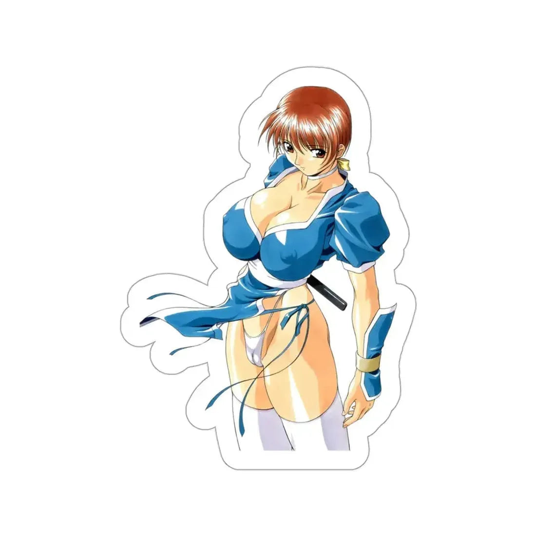 Dead or Alive - Kasumi v3 (Anime/Ecchi/Waifu) STICKER Vinyl Die-Cut Decal 3 Inch - The Sticker Space
