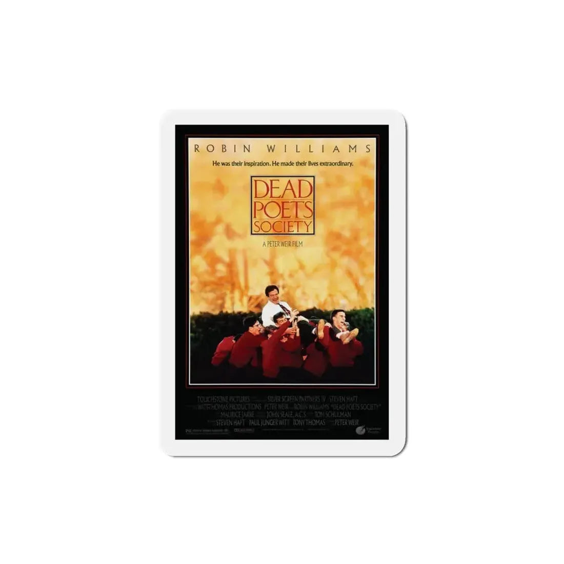 Dead Poets Society 1989 Movie Poster Refrigerator Magnet 3 Inch - The Sticker Space