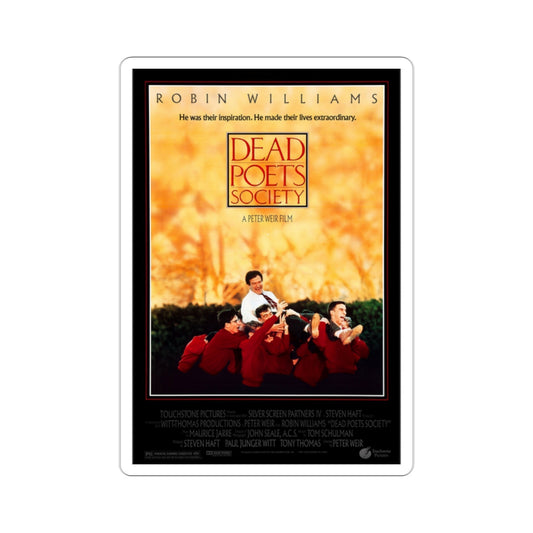 Dead Poets Society 1989 Movie Poster STICKER Vinyl Die-Cut Decal-2 Inch-The Sticker Space