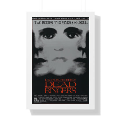 DEAD RINGERS 1988 - Framed Movie Poster-16″ x 24″-The Sticker Space