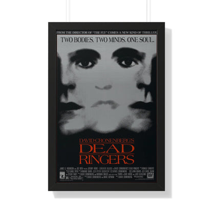 DEAD RINGERS 1988 - Framed Movie Poster-20" x 30"-The Sticker Space