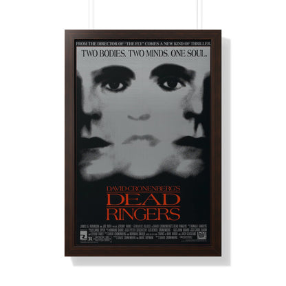 DEAD RINGERS 1988 - Framed Movie Poster-20" x 30"-The Sticker Space