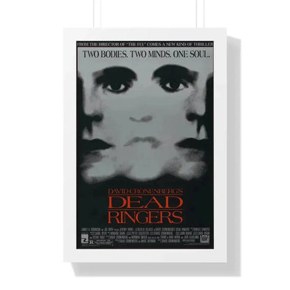 DEAD RINGERS 1988 - Framed Movie Poster - The Sticker Space