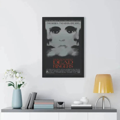DEAD RINGERS 1988 - Framed Movie Poster - The Sticker Space