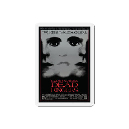 Dead Ringers 1988 Movie Poster Die-Cut Magnet-The Sticker Space