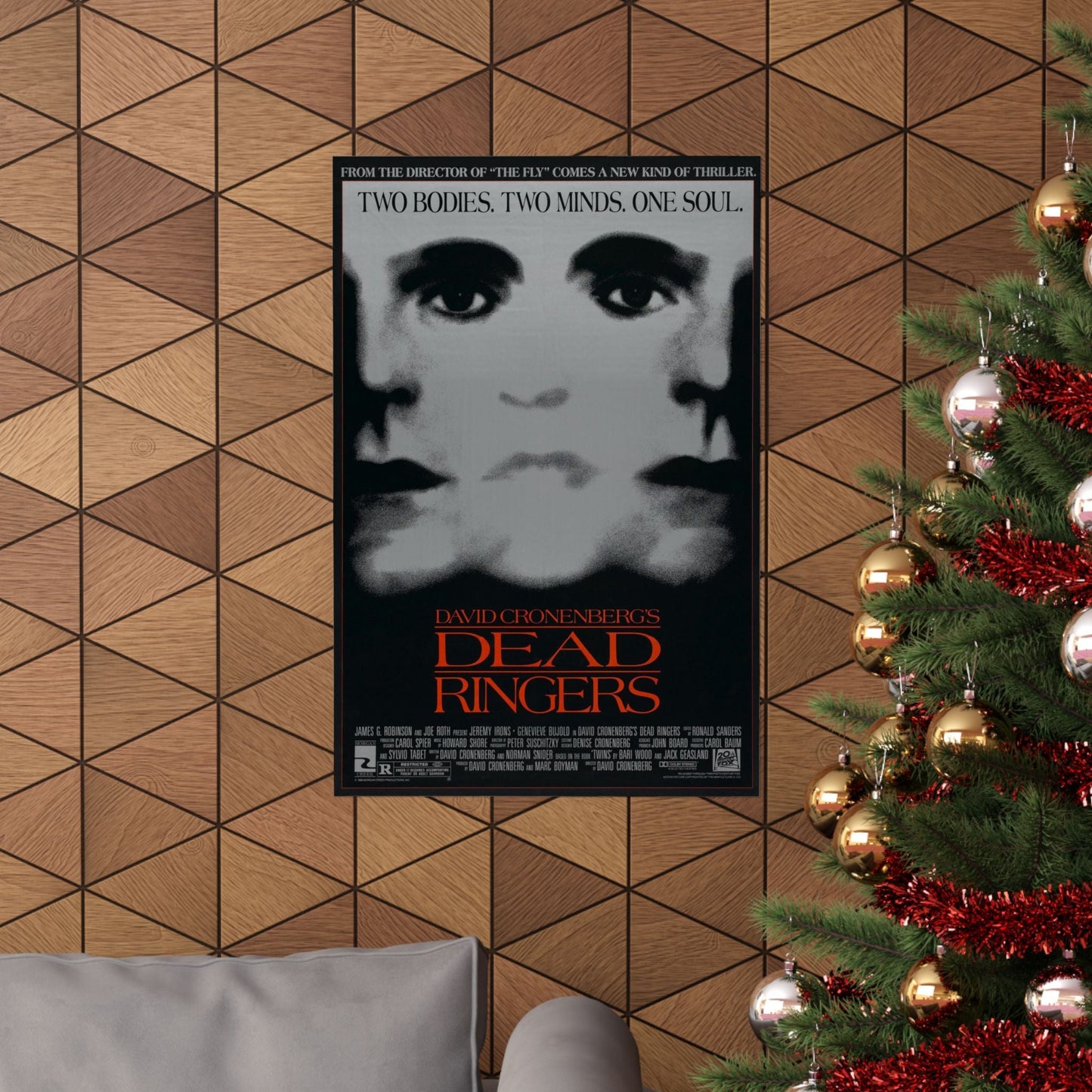 DEAD RINGERS 1988 - Paper Movie Poster-The Sticker Space