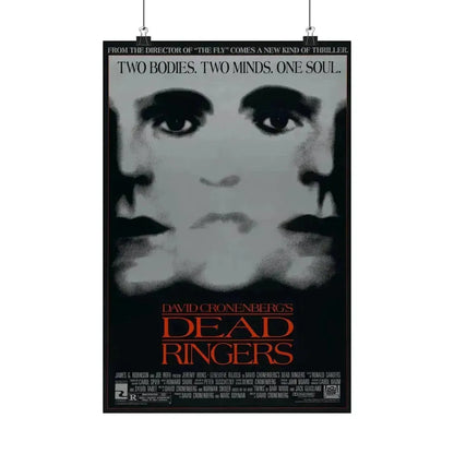DEAD RINGERS 1988 - Paper Movie Poster 12″ x 18″ Matte - The Sticker Space