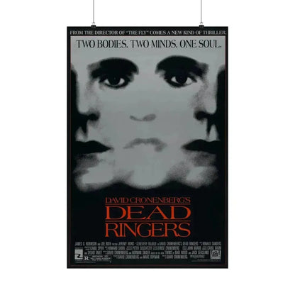 DEAD RINGERS 1988 - Paper Movie Poster 24″ x 36″ Matte - The Sticker Space