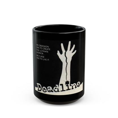 DEADLINE Movie Poster - Black Coffee Mug-15oz-The Sticker Space