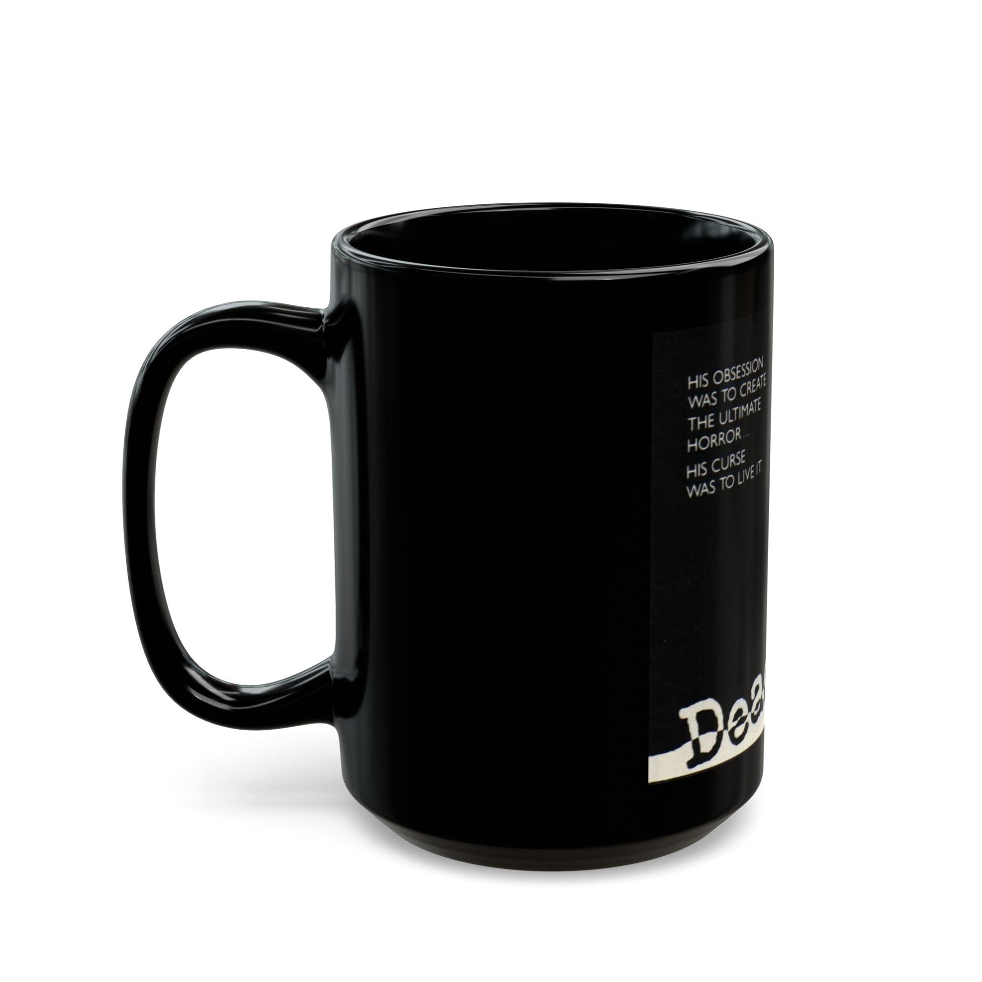 DEADLINE Movie Poster - Black Coffee Mug-The Sticker Space