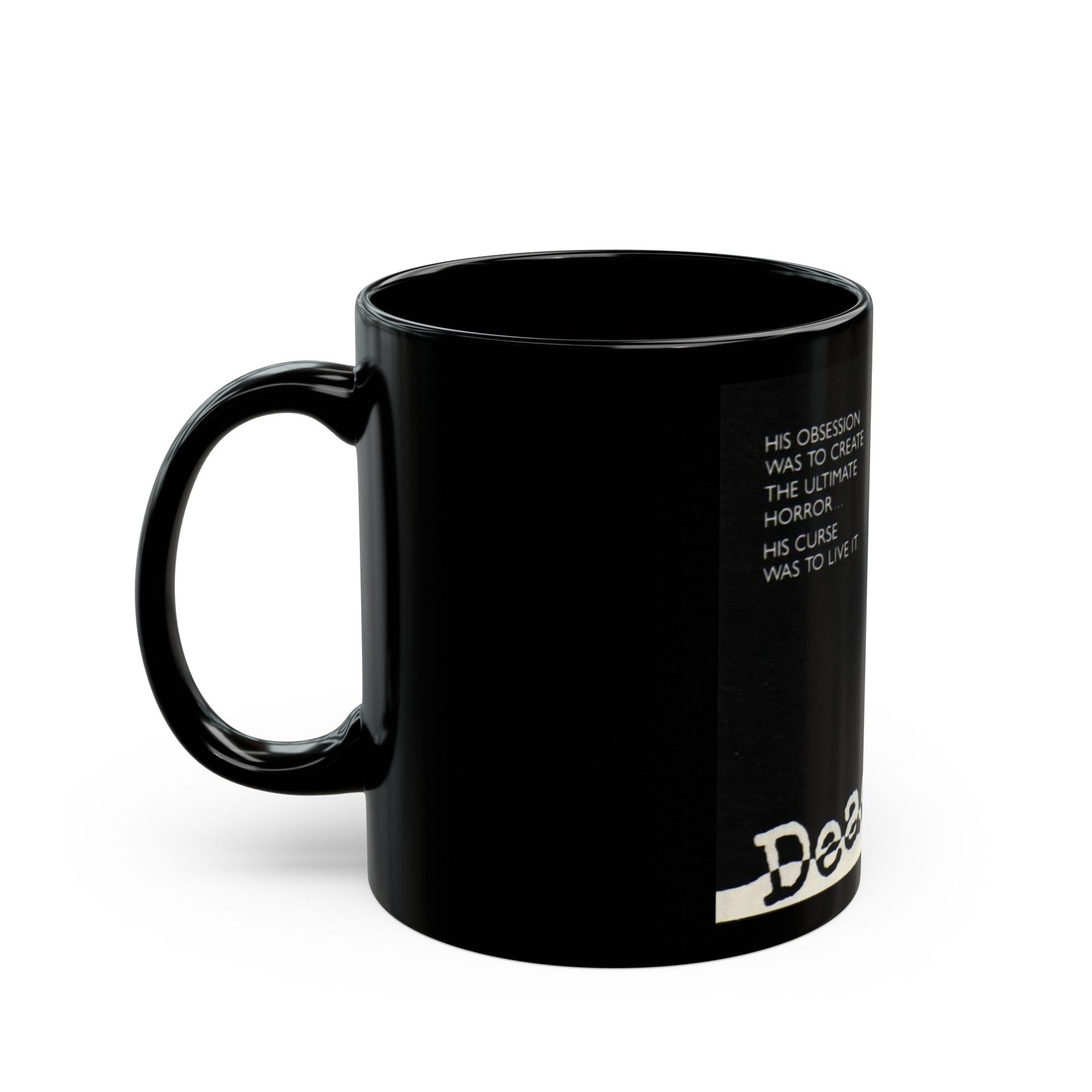 DEADLINE Movie Poster - Black Coffee Mug-The Sticker Space