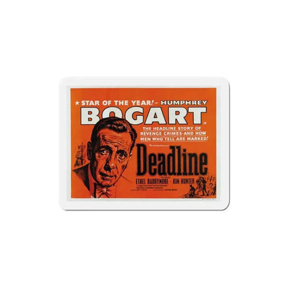 Deadline USA 1952 Movie Poster Refrigerator Magnet - The Sticker Space