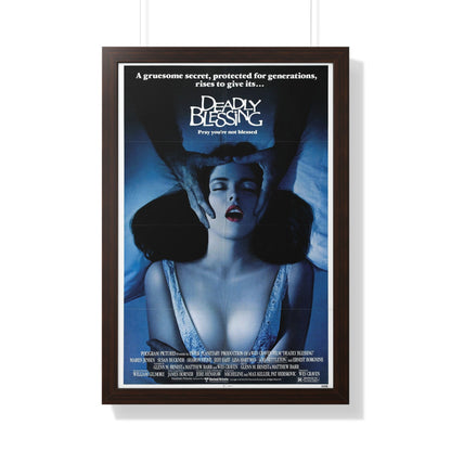 DEADLY BLESSING 1981 - Framed Movie Poster-20" x 30"-The Sticker Space