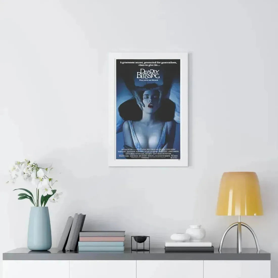 DEADLY BLESSING 1981 - Framed Movie Poster - The Sticker Space