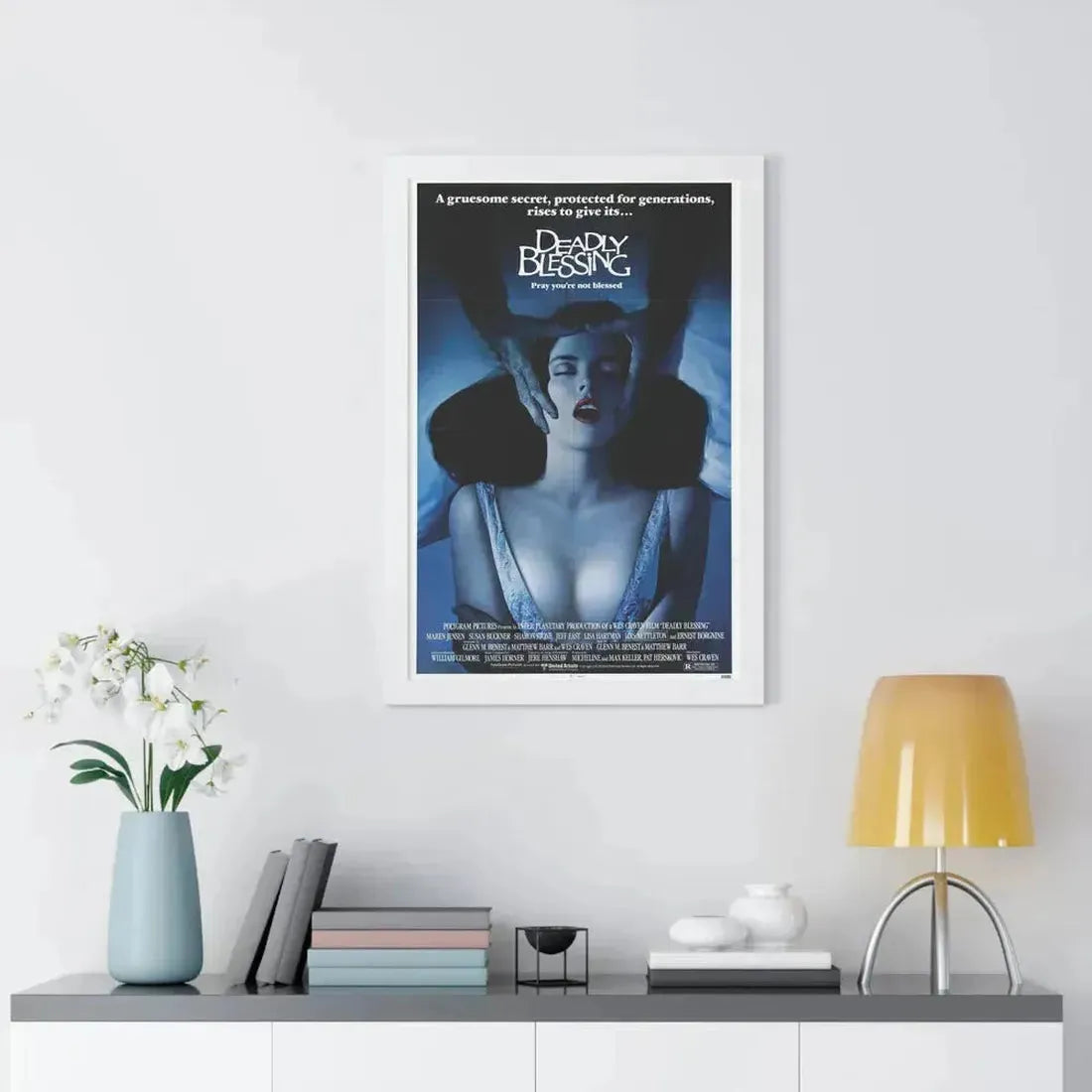 DEADLY BLESSING 1981 - Framed Movie Poster - The Sticker Space