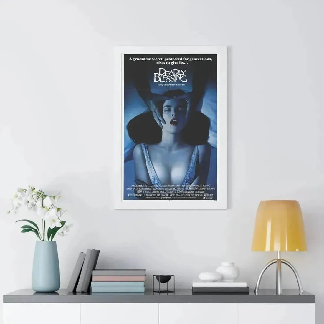 DEADLY BLESSING 1981 - Framed Movie Poster - The Sticker Space