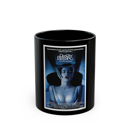 DEADLY BLESSING 1981 Movie Poster - Black Coffee Mug-11oz-The Sticker Space