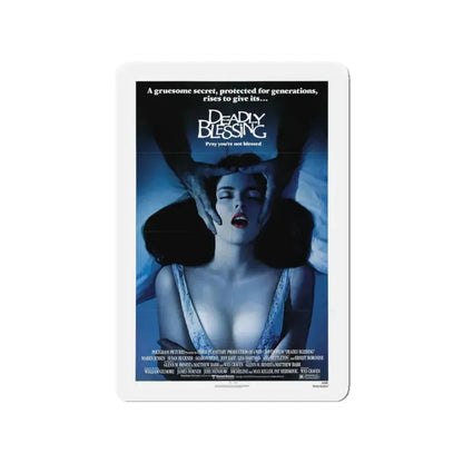 DEADLY BLESSING 1981 Movie Poster - Refrigerator Magnet 3 Inch - The Sticker Space
