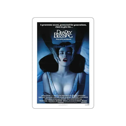 DEADLY BLESSING 1981 Movie Poster STICKER Vinyl Die-Cut Decal 6 Inch - The Sticker Space