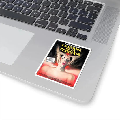DEADLY BLESSING (FRENCH) 1981 Movie Poster - STICKER Vinyl Kiss-Cut Decal - The Sticker Space