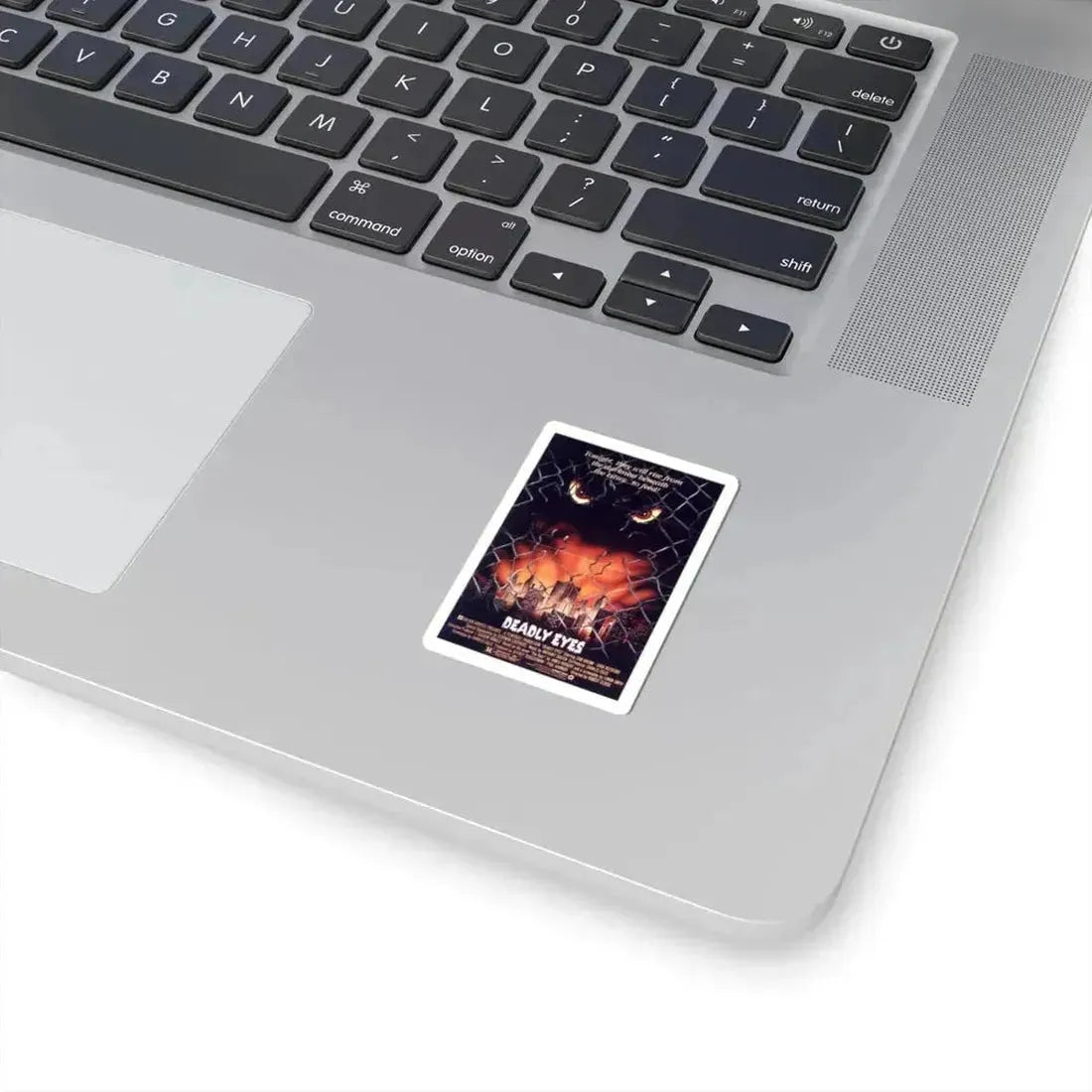 Deadly Eyes 1982 Movie Poster - STICKER Vinyl Kiss-Cut Decal - The Sticker Space