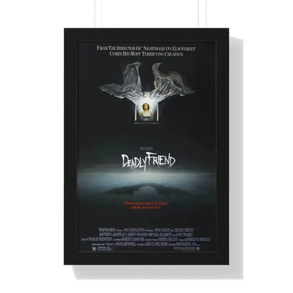 DEADLY FRIEND 1986 - Framed Movie Poster 16″ x 24″ Black - The Sticker Space