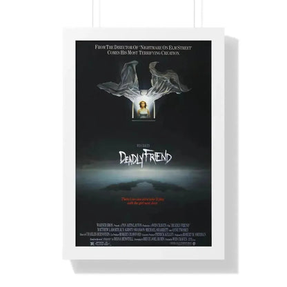DEADLY FRIEND 1986 - Framed Movie Poster 16″ x 24″ White - The Sticker Space