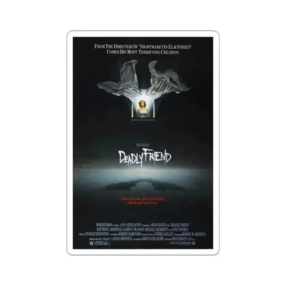 Deadly Friend 1986 Movie Poster - STICKER Vinyl Kiss-Cut Decal 3 Inch White - The Sticker Space