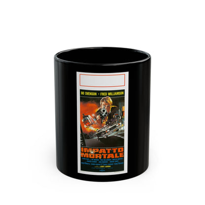 DEADLY IMPACT (ITALIAN) 1984 Movie Poster - Black Coffee Mug-11oz-The Sticker Space