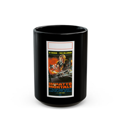 DEADLY IMPACT (ITALIAN) 1984 Movie Poster - Black Coffee Mug-15oz-The Sticker Space