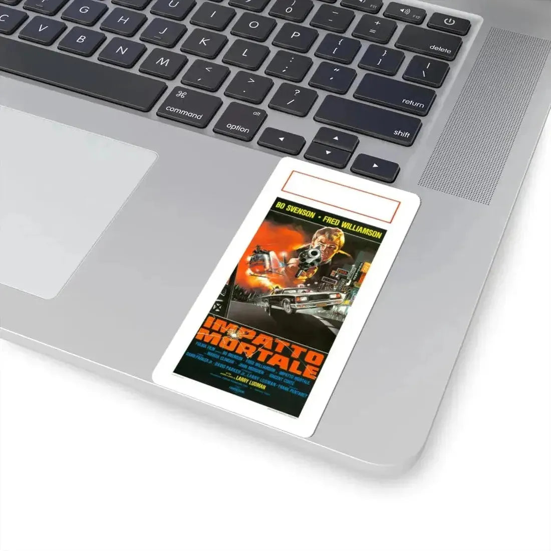 DEADLY IMPACT (ITALIAN) 1984 Movie Poster - STICKER Vinyl Kiss-Cut Decal - The Sticker Space