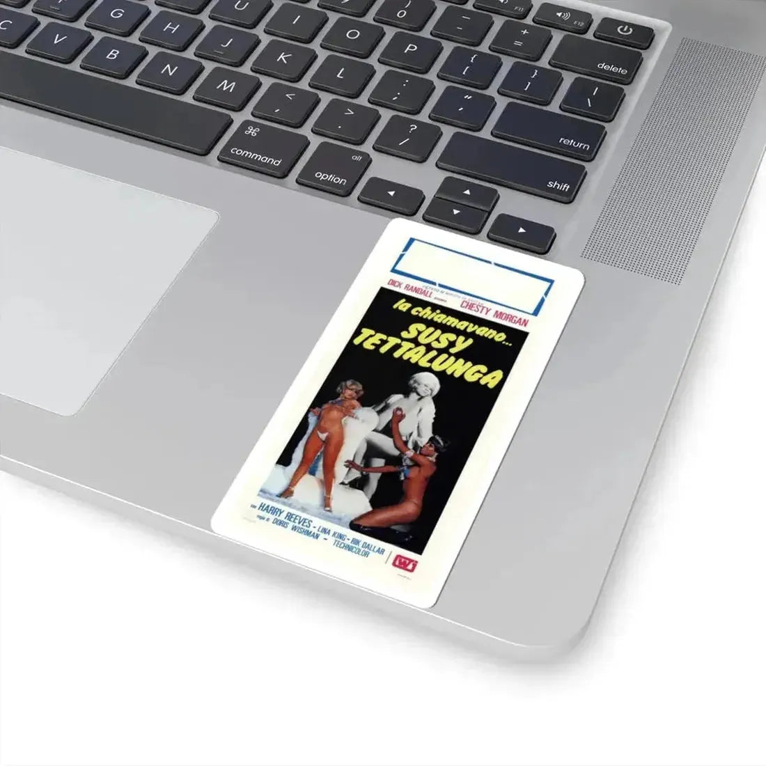 DEADLY WEAPONS (ITALIAN) 1974 Movie Poster - STICKER Vinyl Kiss-Cut Decal - The Sticker Space