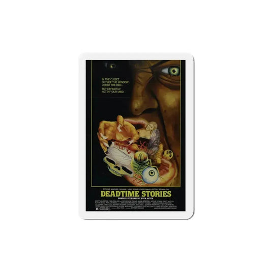 Deadtime Stories 1986 Movie Poster Refrigerator Magnet 2 Inch - The Sticker Space