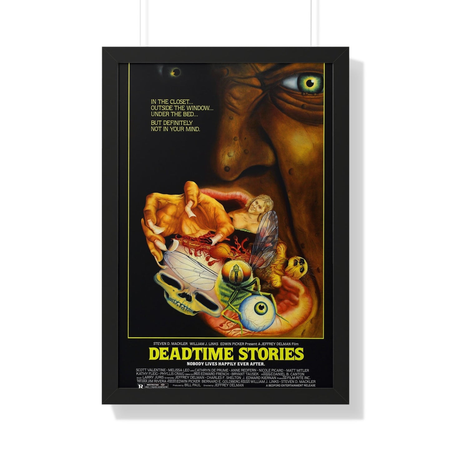 DEADTIME STORIES (2) 1986 - Framed Movie Poster-20" x 30"-The Sticker Space