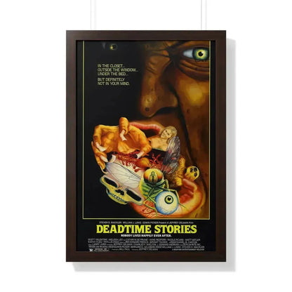 DEADTIME STORIES (2) 1986 - Framed Movie Poster 20" x 30" Walnut - The Sticker Space