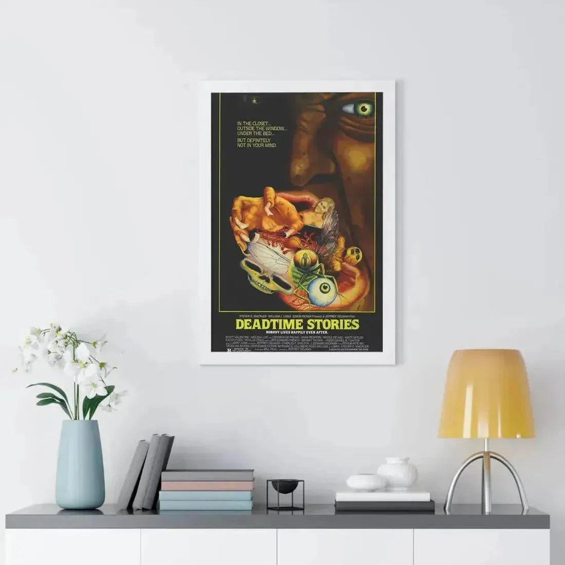 DEADTIME STORIES (2) 1986 - Framed Movie Poster - The Sticker Space