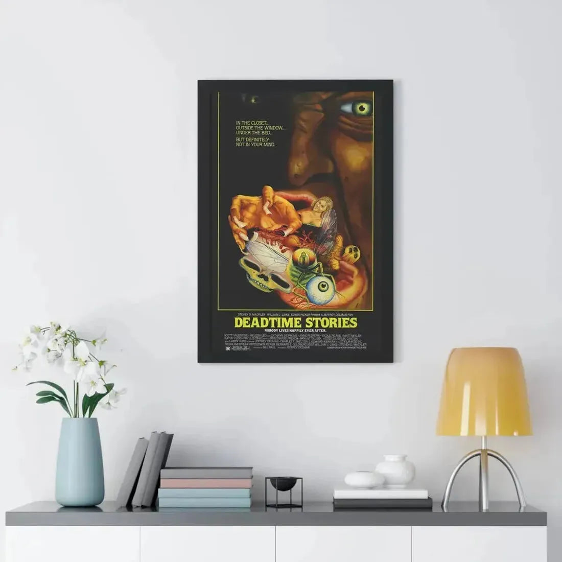 DEADTIME STORIES (2) 1986 - Framed Movie Poster - The Sticker Space