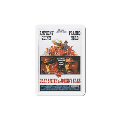 Deaf Smith and Johnny Ears 1973 Movie Poster Die-Cut Magnet-5 Inch-The Sticker Space