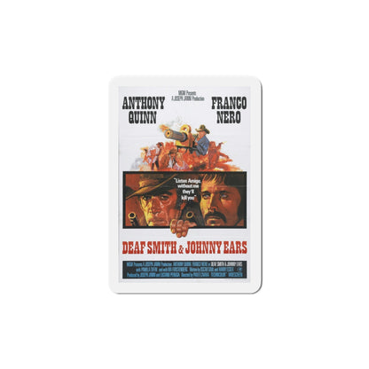 Deaf Smith and Johnny Ears 1973 Movie Poster Die-Cut Magnet-6 Inch-The Sticker Space