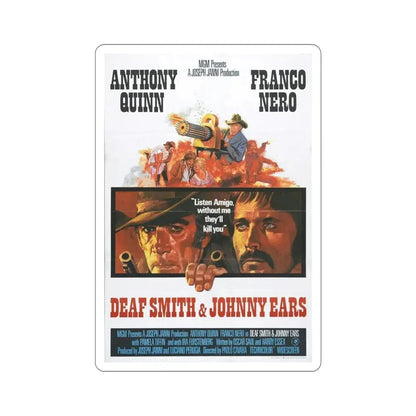 Deaf Smith and Johnny Ears 1973 Movie Poster STICKER Vinyl Die-Cut Decal 6 Inch - The Sticker Space