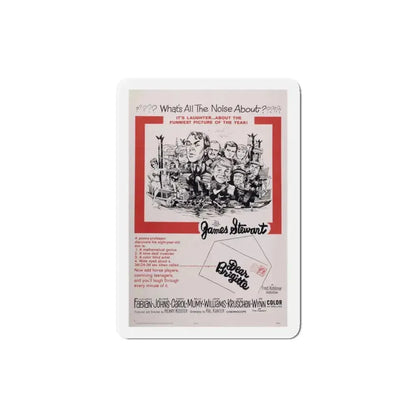 Dear Brigitte 1965 Movie Poster Refrigerator Magnet 3 Inch - The Sticker Space