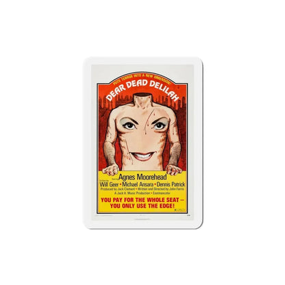 Dear Dead Delilah 1972 Movie Poster Refrigerator Magnet - The Sticker Space