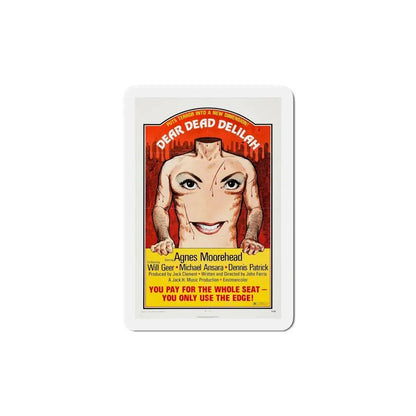 Dear Dead Delilah 1972 Movie Poster Refrigerator Magnet - The Sticker Space