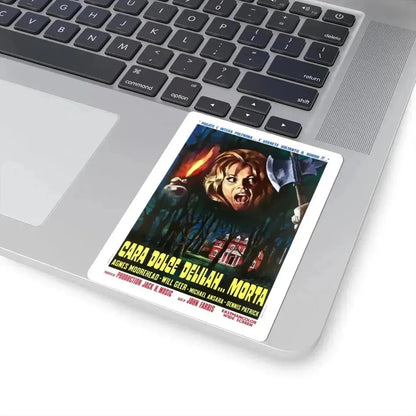 DEAR DEAD DELILAH (ITALIAN) 1972 Movie Poster - STICKER Vinyl Kiss-Cut Decal - The Sticker Space