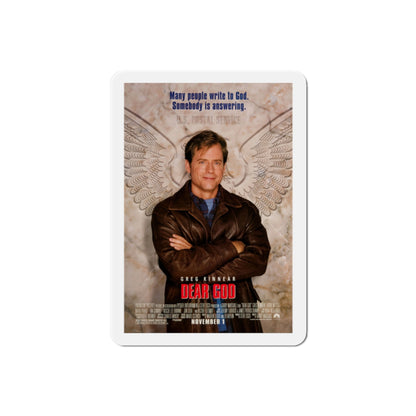 Dear God 1996 Movie Poster Die-Cut Magnet-2" x 2"-The Sticker Space