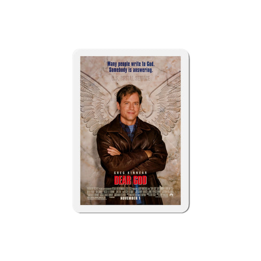 Dear God 1996 Movie Poster Die-Cut Magnet-3" x 3"-The Sticker Space