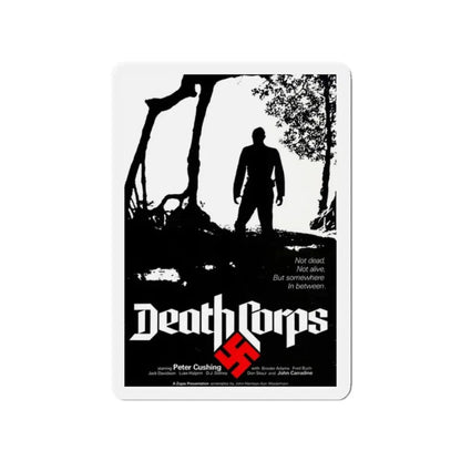 DEATH CORPS (SHOCK WAVES) 1977 Movie Poster - Refrigerator Magnet 2 Inch - The Sticker Space